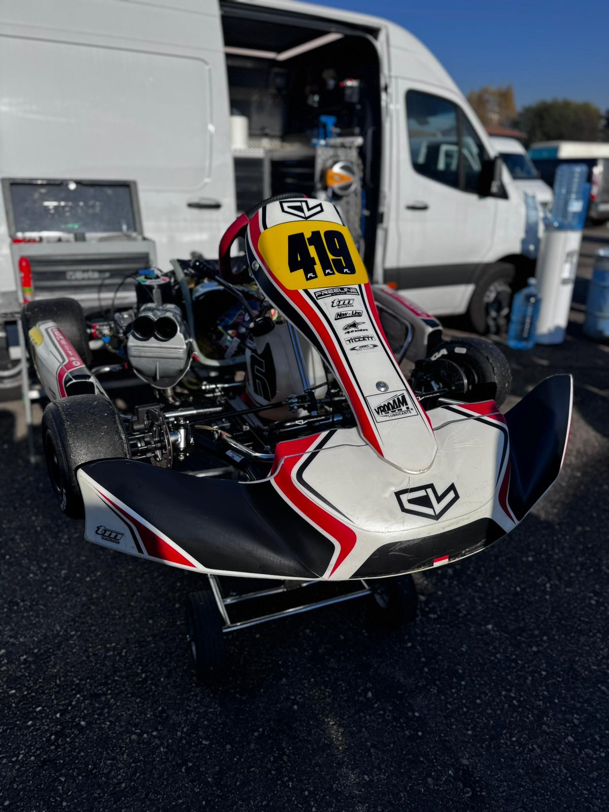 Stefano Comini esperienza kart racing