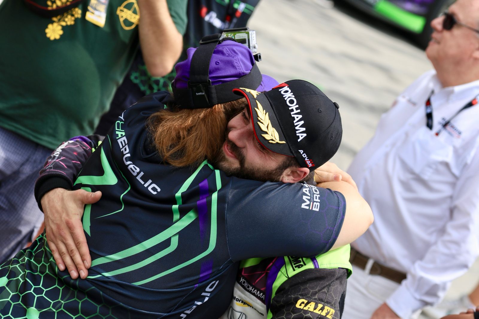 Area eventi e social RaceRepublic dopo le sessioni in pista