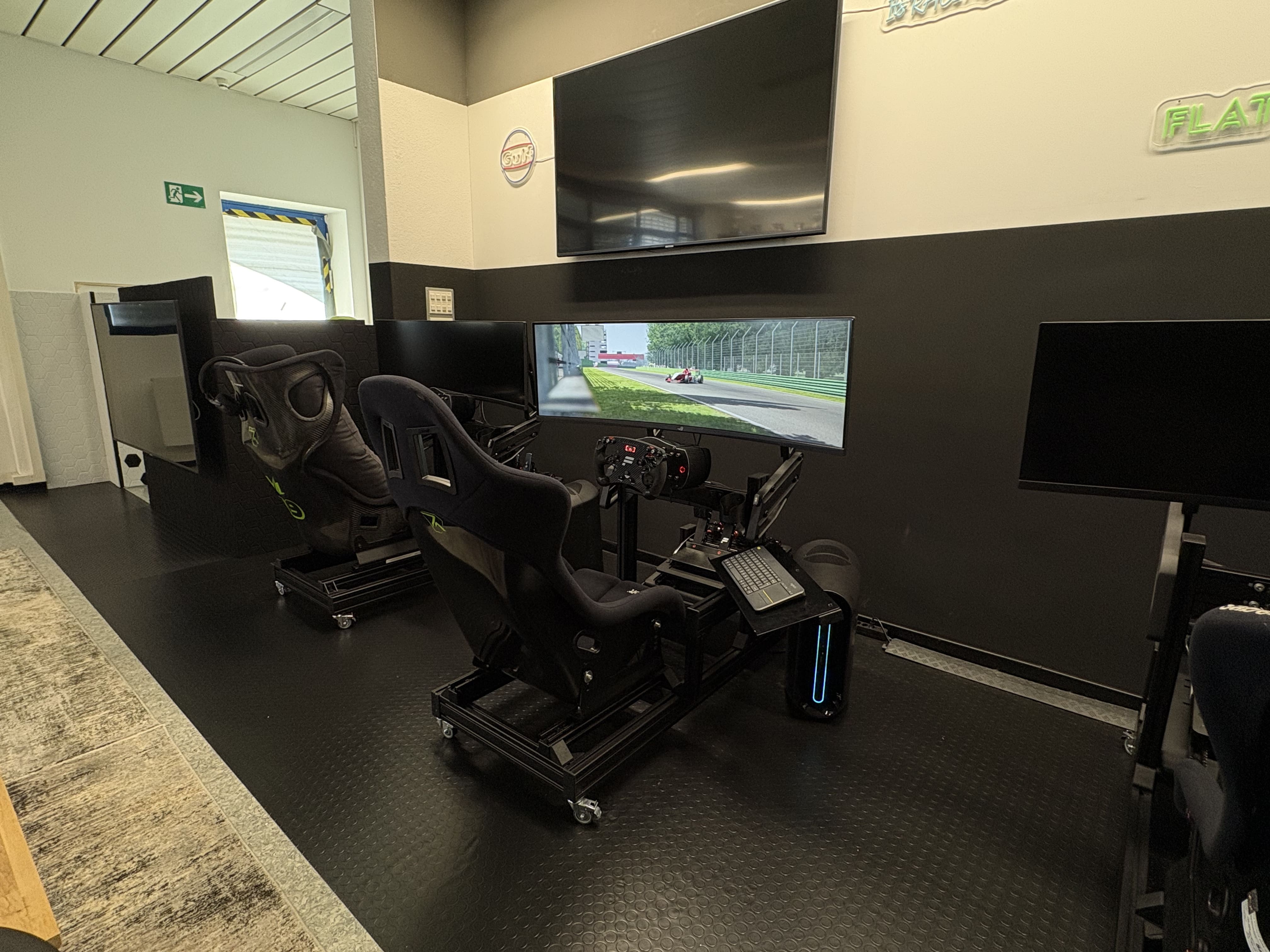 Simulatori base RaceRepublic area Mendrisio e Chiasso